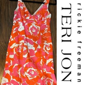 0038| Like New | Rickie Freeman for Teri Jon | Summer Dress | Size 2